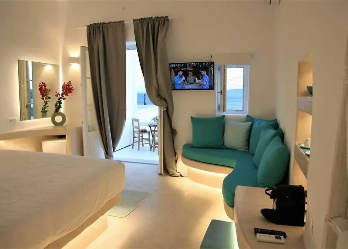 펜션 Mykonos Moussa *